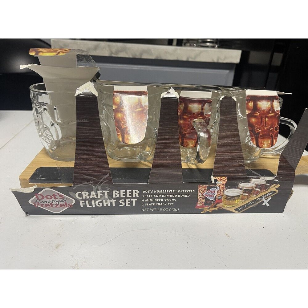 Dots‎ Homestyle Pretzel Craft Beer Flight Set